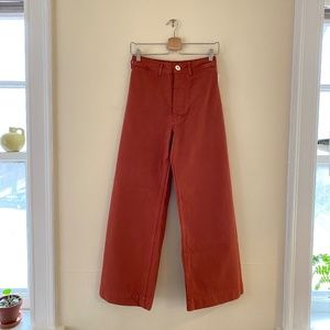 Jesse Kamm Sailor Paprika Sailor Pant Size 4